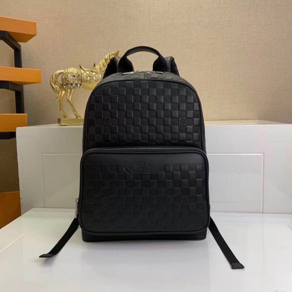 CAMPUS BACKPACK Damier Infini N40094 Black Plaid