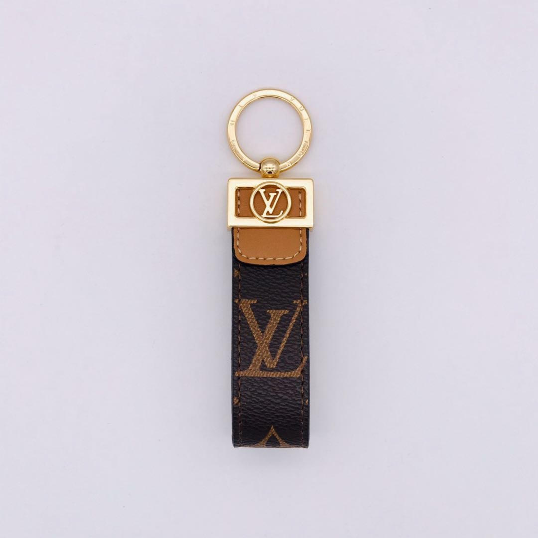 Shop Louis Vuitton MONOGRAM 2020 SS Dauphine Dragonne Key Holder