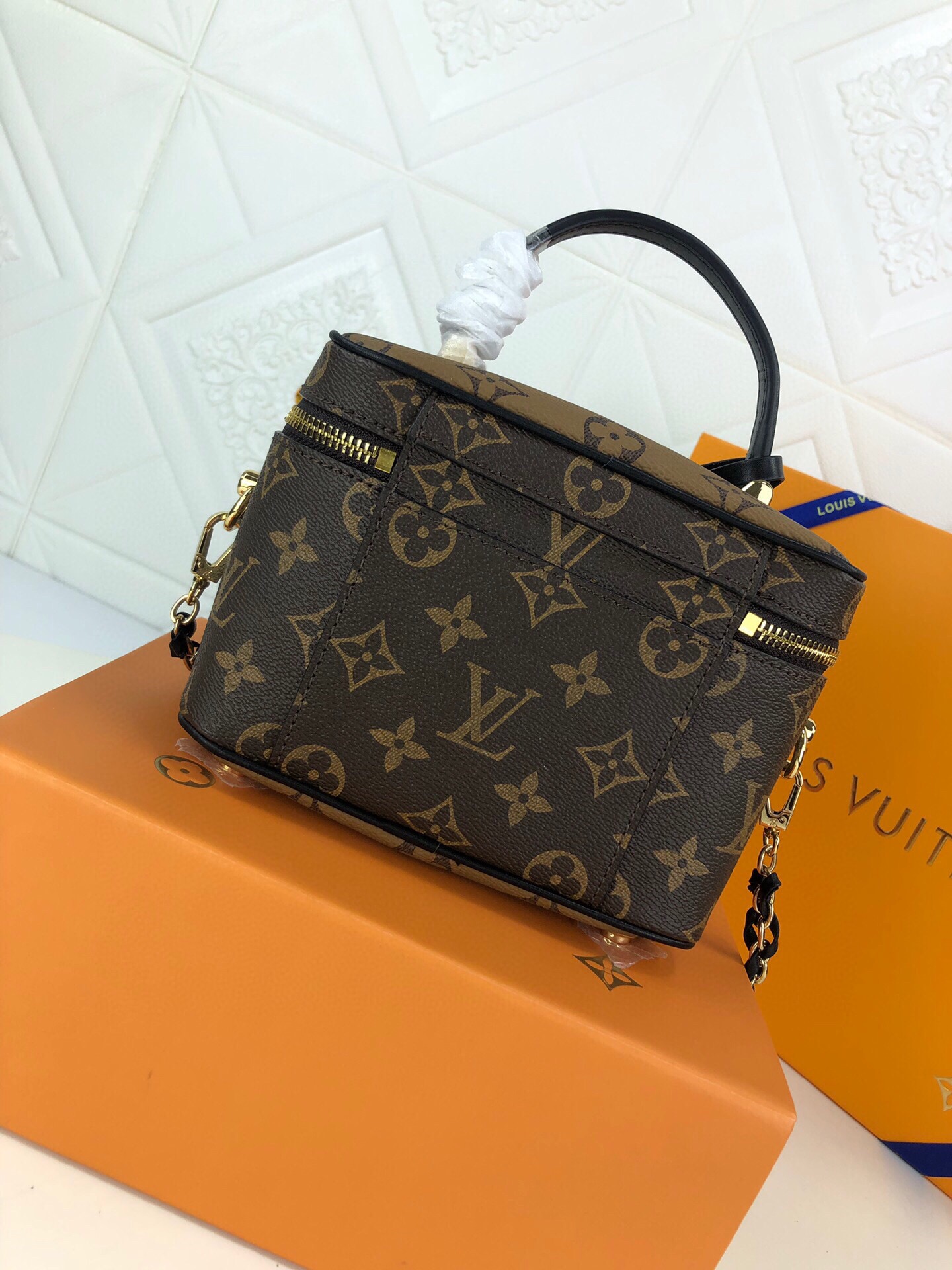 Louis Vuitton Vanity Pm M45165 Canvas Cross Body Bag :: Keweenaw Bay ...