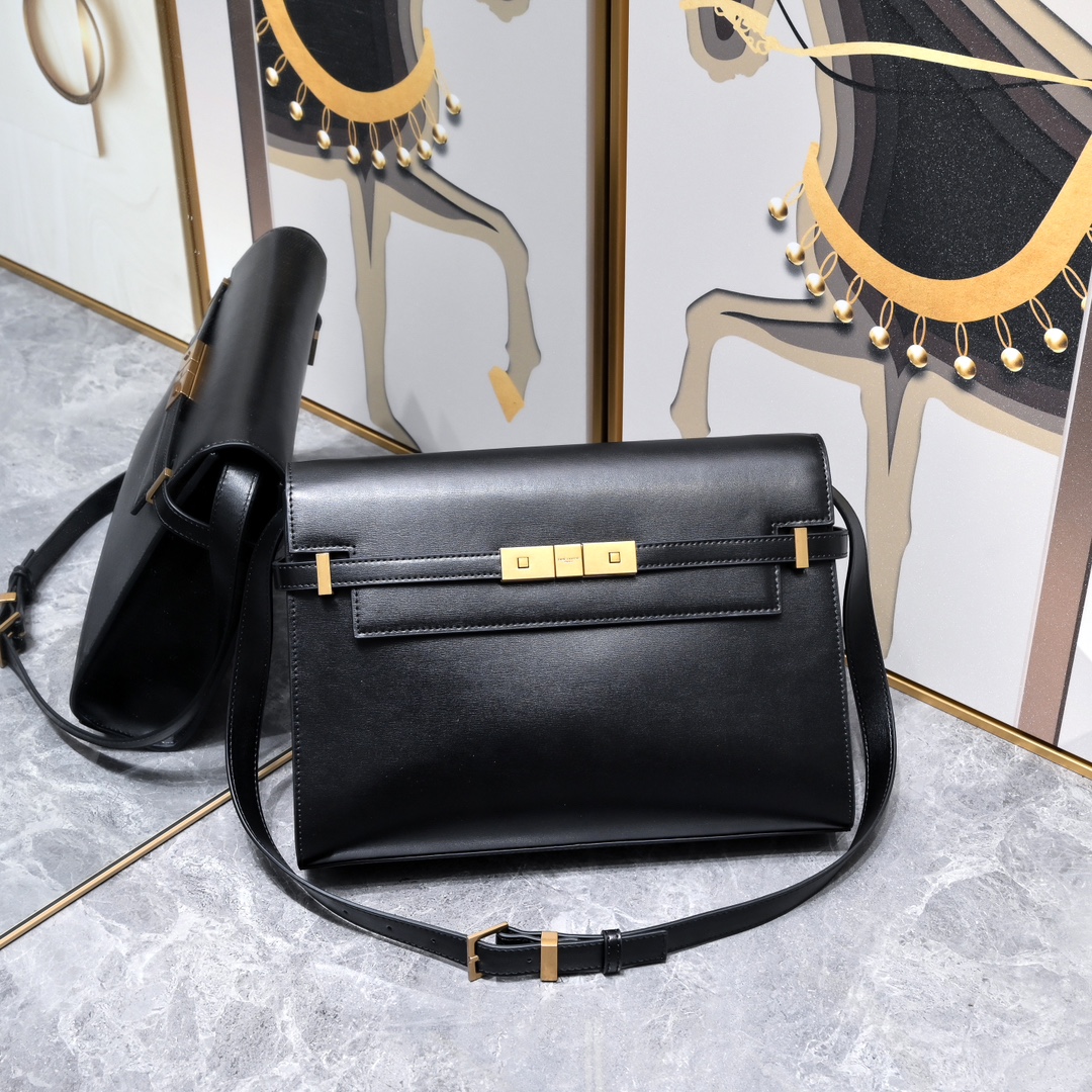 Buy YSL MANHATTAN SHOULDER BAG-SAINT L LEATHER @ $169.00